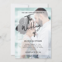 Modern Overlay Photo Wedding Customize