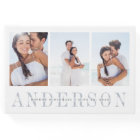 Modern Overlay | Three Photo Wedding