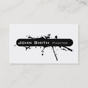 Modern Paint Graphic Design No. 1 Business Card