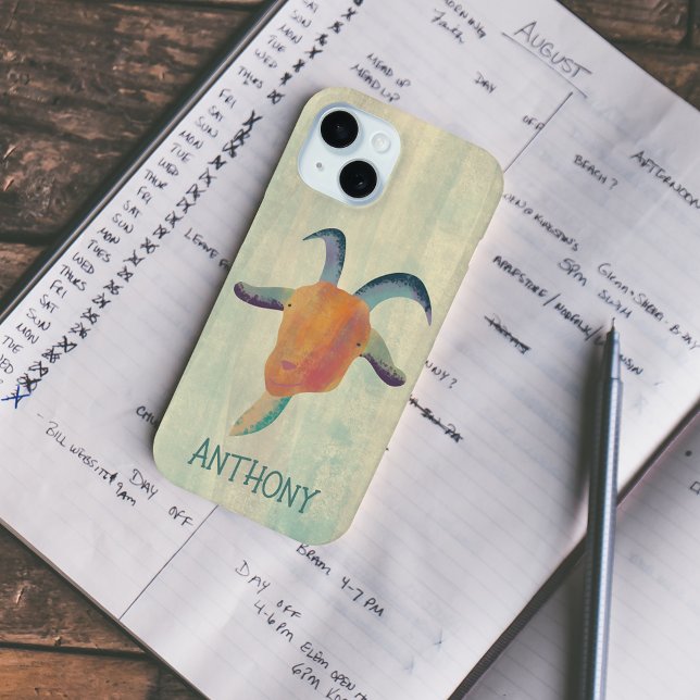 Modern Painted Goat Illustration Personalized Case-Mate iPhone Case (Creator Uploaded)