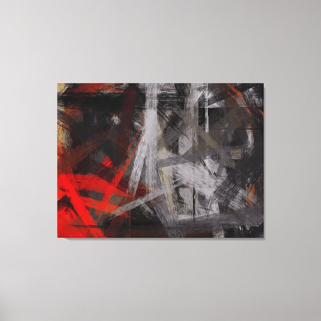 Modern Painting Abstract Background #2 Canvas Print (Front)