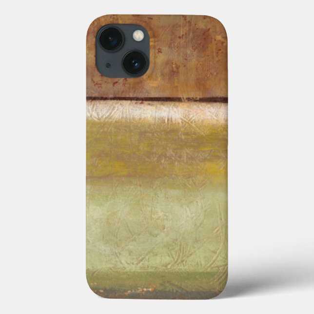 Modern Painting in Earth Tones by Norman Wyatt Case-Mate iPhone Case (Back)