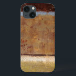 Modern Painting in Earth Tones by Norman Wyatt iPhone 13 Case<br><div class="desc">Healthy earth tones permeate this modern painting by Norman Wyatt. The colours of the piece blend together wonderfully,  and would look great in any room of your home. It would also make an amazing gift!</div>