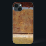 Modern Painting in Earth Tones by Norman Wyatt iPhone 13 Case<br><div class="desc">Healthy earth tones permeate this modern painting by Norman Wyatt. The colours of the piece blend together wonderfully, and would look great in any room of your home. It would also make an amazing gift!</div>