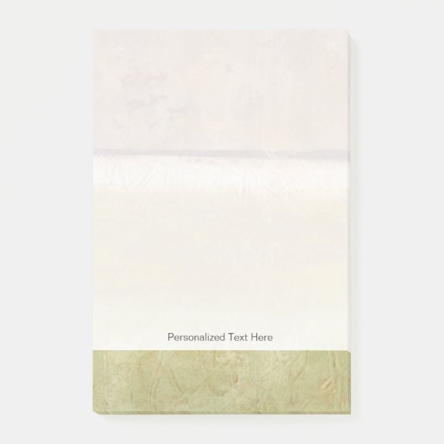 Modern Painting in Earth Tones by Norman Wyatt Post-it Notes (Front)