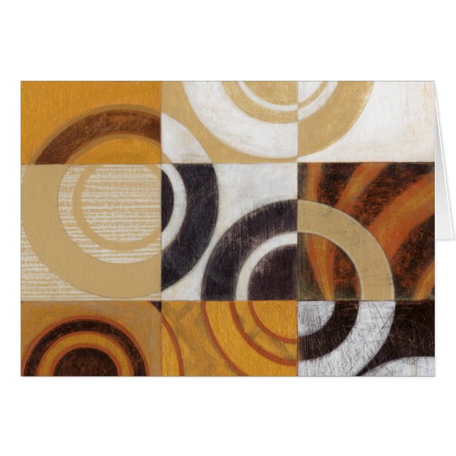 Modern Painting with Circular Patterns (Front Horizontal)