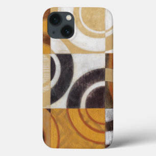 Modern Painting with Circular Patterns iPhone 13 Case
