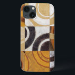 Modern Painting with Circular Patterns iPhone 13 Case<br><div class="desc">Painted by Norman Wyatt,  Jr. this modern painting features multicolored circular patterns in nine squares. Good for a wall that needs art as well as someone who wants to practice their dart throwing!</div>