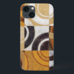 Modern Painting with Circular Patterns iPhone 13 Case<br><div class="desc">Painted by Norman Wyatt, Jr. this modern painting features multicolored circular patterns in nine squares. Good for a wall that needs art as well as someone who wants to practice their dart throwing!</div>