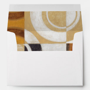 Modern Painting with Circular Patterns Envelope