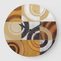 Modern Painting with Circular Patterns