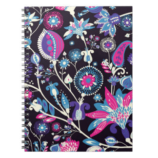Modern paisley: traditional oriental pattern. notebook