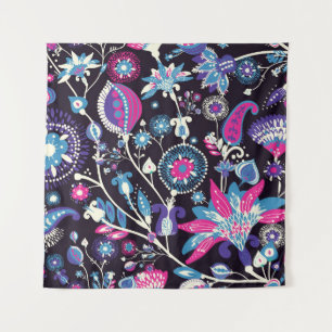 Modern paisley: traditional oriental pattern. tapestry
