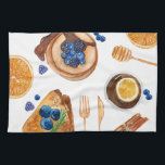 Modern Pancakes Kitchen Beauty Breakfast Kitchen Towel<br><div class="desc">Modern Pancakes Kitchen Beauty Breakfast</div>