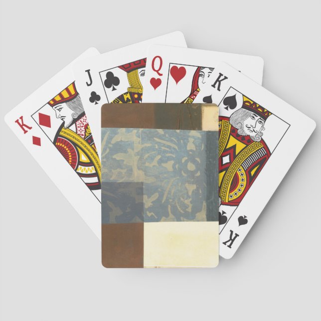 Modern Panel Painting Playing Cards (Back)
