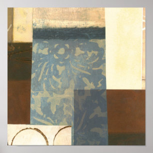 Modern Panel Painting Poster