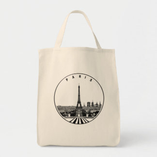 Modern Paris, France City | Skyline Tote Bag