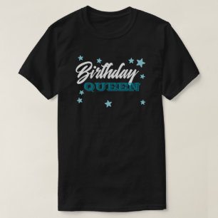 Modern Party Queen It's My Birthday Girl Gift T-Shirt