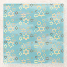 Modern Passover Blue Sky Stars of David