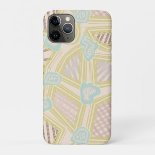 Modern Pastel Abstract Geometric Phone Case