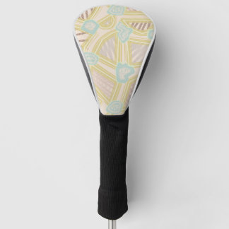 Modern Pastel Abstract Geometric  Phone Case Golf Head Cover