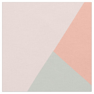 Modern pastel colors color block geometric pattern fabric