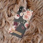 Modern Pastel Flowers & Kraft Personalized Gift iPhone XS Max Case<br><div class="desc">Modern Pastel Flowers & Kraft Personalized Gift</div>