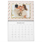 Modern Pastel & Gold Christmas Tree Photo Collage