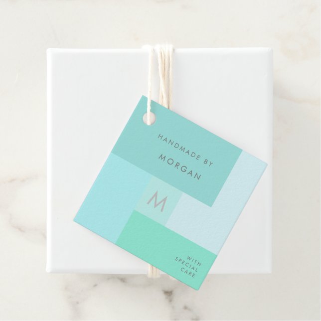 Modern Pastel | Personalized Product Tag (In Situ)
