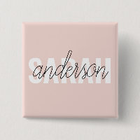 Modern Pastel Pink Beauty Personalized You Name