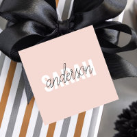 Modern Pastel Pink Beauty Personalized You Name