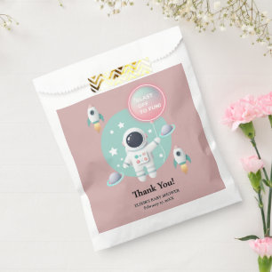 Modern Pastel Space Explorer Baby Shower Favour Bag