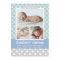 Modern Pattern Baby Boy Photo Green Grey Birth