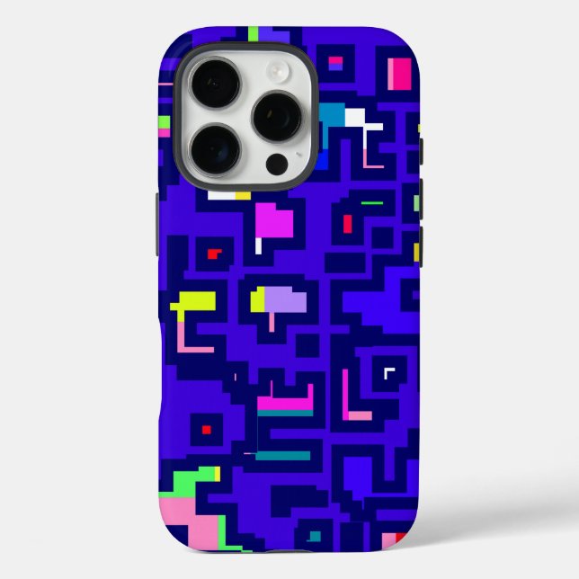 Modern Pattern Design Case-Mate iPhone Case (Back)