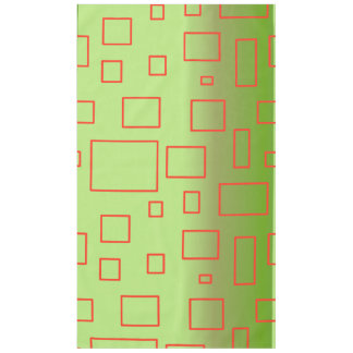 Modern Pattern Green Geometric  Tablecloth