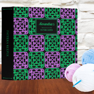 Modern Pattern Keeper Crochet and Knit Binder