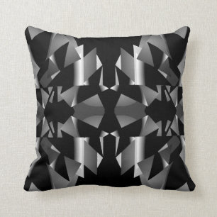 Modern Pattern Pillow-Home Decor-Black/White/Grey Throw Pillow