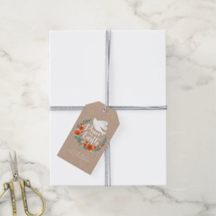 Modern Peace on Earth Christmas Gift Tags