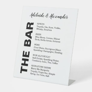 Modern Pedestal Sign