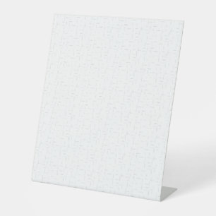 Modern Pedestal Sign Minimalist Business Display