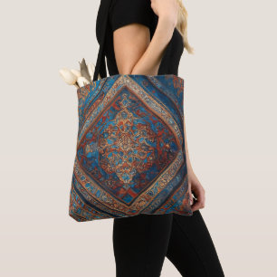 Modern Persian Beautiful Old Pattern Collection Tote Bag