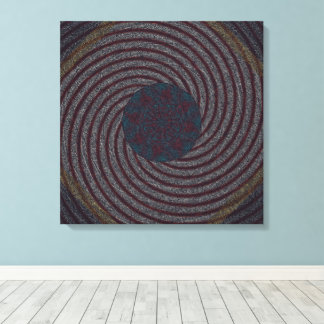 Modern Persian Carpet Pattern Design  Canvas Print