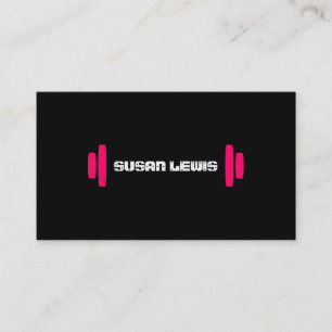 Modern Personal Trainer Business Card