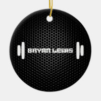 Modern Personal Trainer Ornament