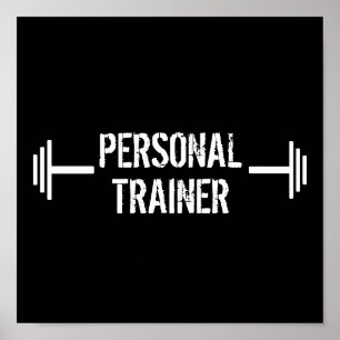 Modern Personal Trainer Poster