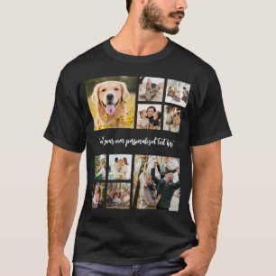 Modern Personalized 10 Photo Collage T-Shirt