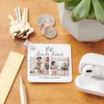 Modern Personalized Best Friends Forever | 2 Photo Keychain<br><div class="desc">Do you ever struggle to find the perfect gift for your best friend? Something that is trendy, stylish, and meaningful? Look no further because the stylish modern 2 photo keychain is the ultimate gift that checks all the boxes. Not only is this keychain sleek and modern, but it also allows...</div>