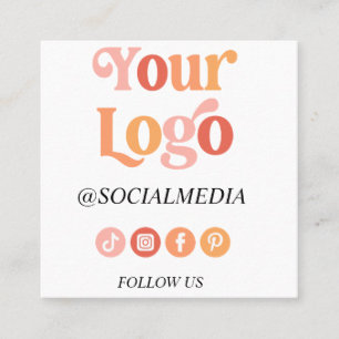 Modern Personalized boho card