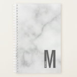 Modern Personalized Bold Monogram and Name Planner<br><div class="desc">Modern Monogram Design featuring personalized monogram letter "M" and name in modern bold sans serif font style.</div>