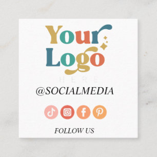 Modern Personalized Business boho card